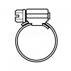 хомут 20х32 (шир. 9мм) Mikalor W2