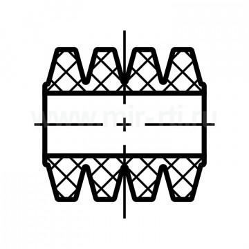 Втулка МУВП (38х70,5х72) К6
