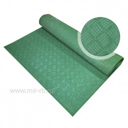 Рулонное напольное покрытие /зеленое/, т. 6 мм