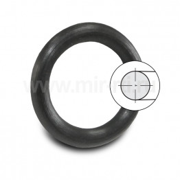Кольцо O-ring 0.74х1.02 70NBR