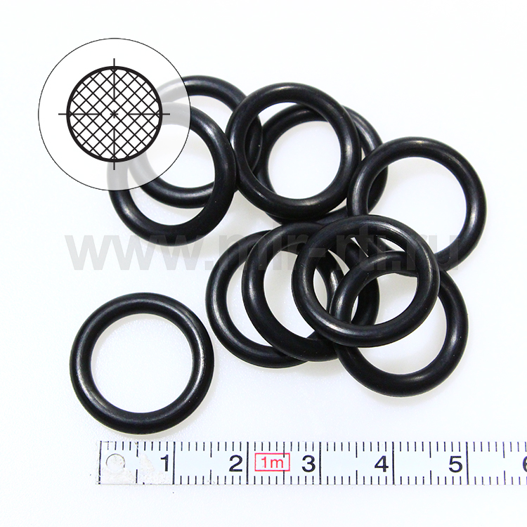 Кольцо резиновое круглого сечения 14х3 мм, кольцо O-ring 14х3 мм