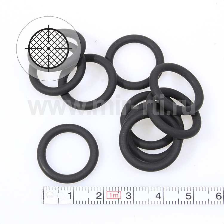 Кольцо резиновое круглого сечения 15х3 мм, кольцо O-ring 15х3 мм