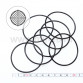 Кольцо O-ring 49х2 70NBR