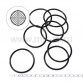 Кольцо O-ring 53.98х3.53 70NBR