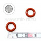 Кольцо O-ring 6.3х2.4 70VMQ FDA