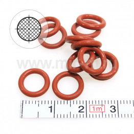 Кольцо O-ring 6.75х1.78 70VMQ FDA