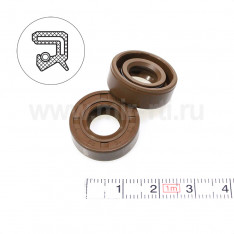 Манжета армированная   10х20х7 (тип 2) 75FKM (К)