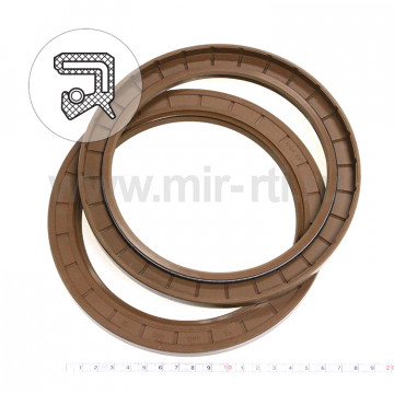 Манжета армированная  140х180х12 (тип 2) 75FKM (К)