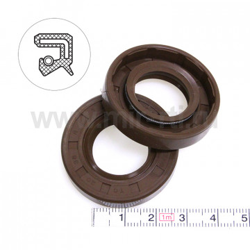 Манжета армированная   20х38х 8 (тип 2) 75FKM (К)