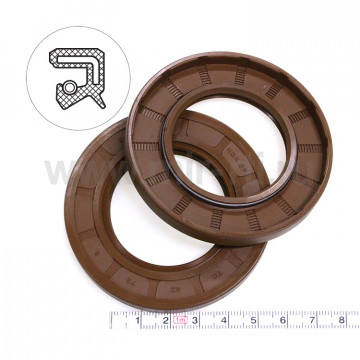 Манжета армированная   42х72х 8 (тип 2) 75FKM (К)