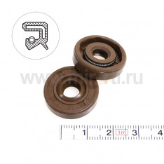 Манжета армированная    8х22х6 (тип 2) 75FKM (К)