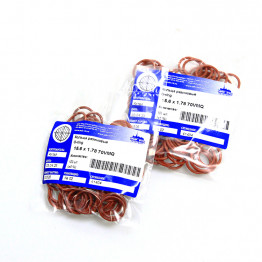 Кольцо O-ring 15.6х1.78 70VMQ