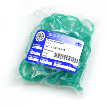 Кольцо O-ring 24.7х3.5 70VMQ
