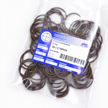 Кольцо O-ring 25х2 75FKM