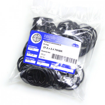 Кольцо O-ring 27.2х2.4 70NBR