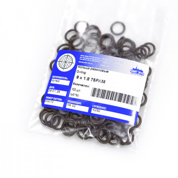 Кольцо O-ring 9х1.8 75FKM