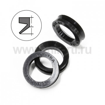 Уплотнение V-RING  16 VA 60NBR (К)