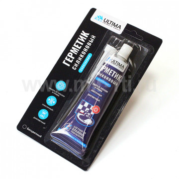 Герметик санитарный (бесцветный), Ultima, 80мл